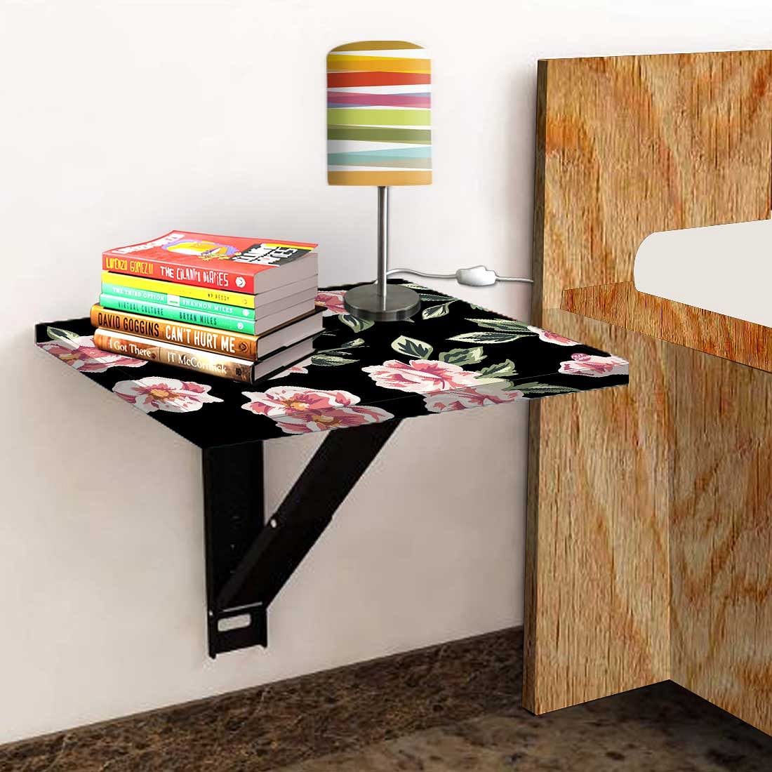 Bedside Table Foldable - Pink Rose - Image 4