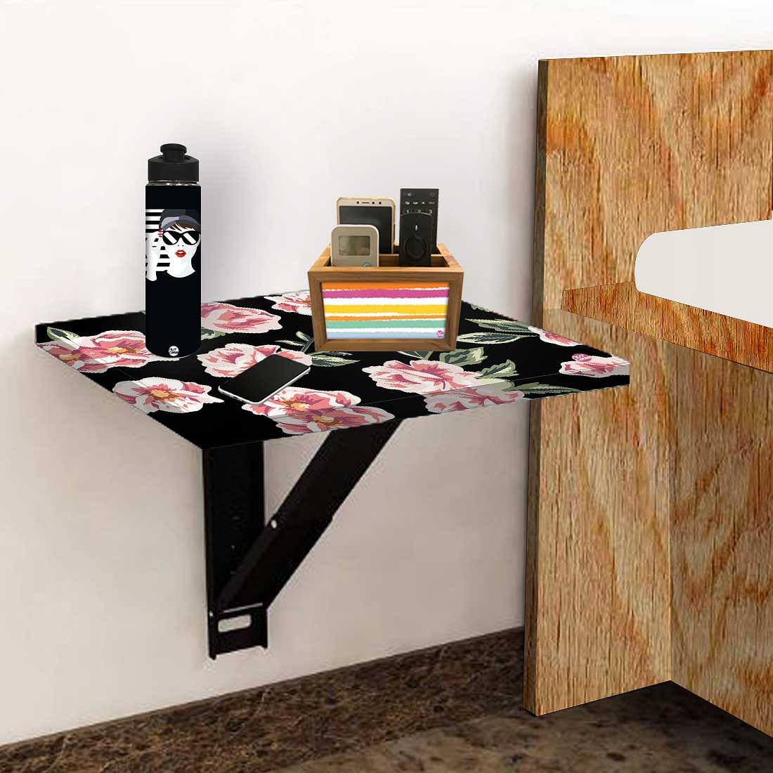 Bedside Table Foldable - Pink Rose - Image 5