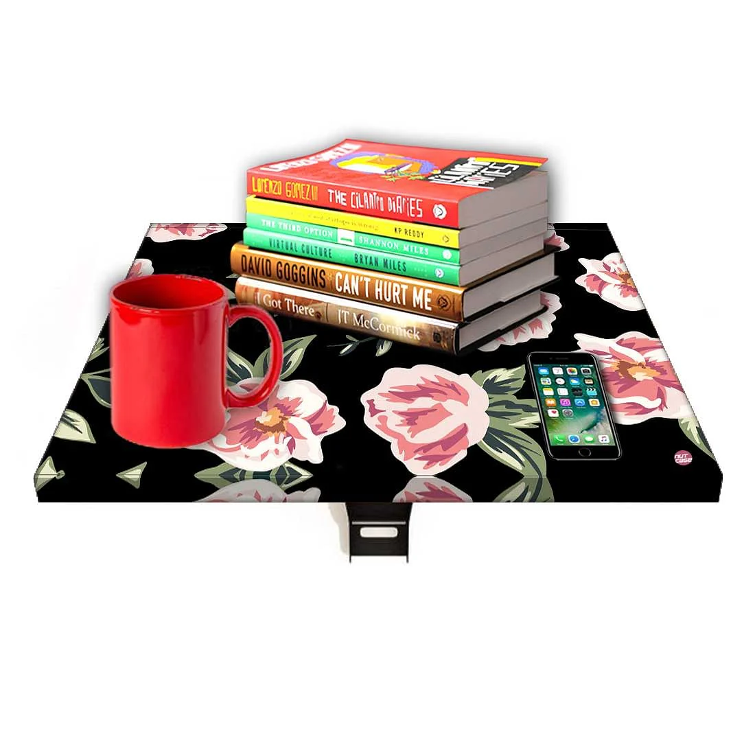 Bedside Table Foldable - Pink Rose - Image 7
