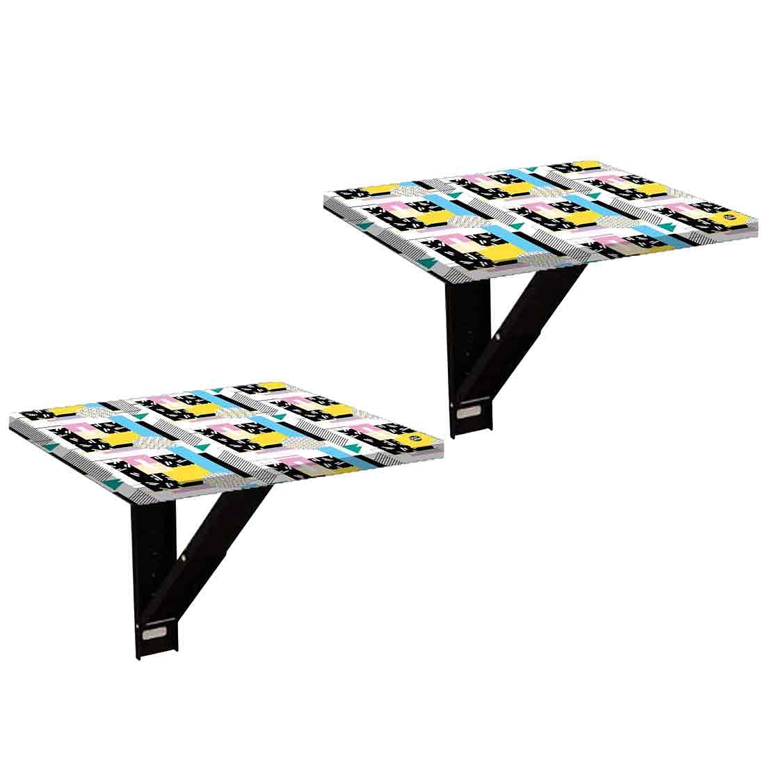 Floating Table for Wall - Mix Box Pattern - Image 2