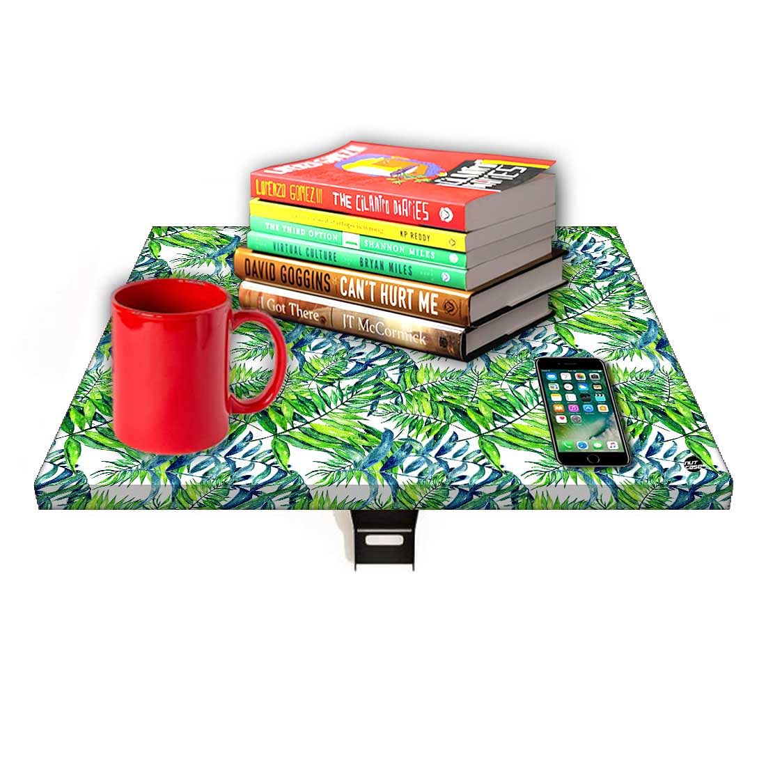 Nutcase Small Floating Bedside Table-Green Leaf - Image 7