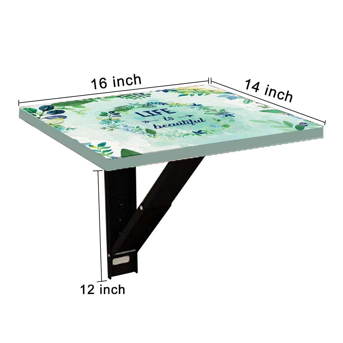 Bedside Table Folding Wall - Life is Beautiful - Image 9