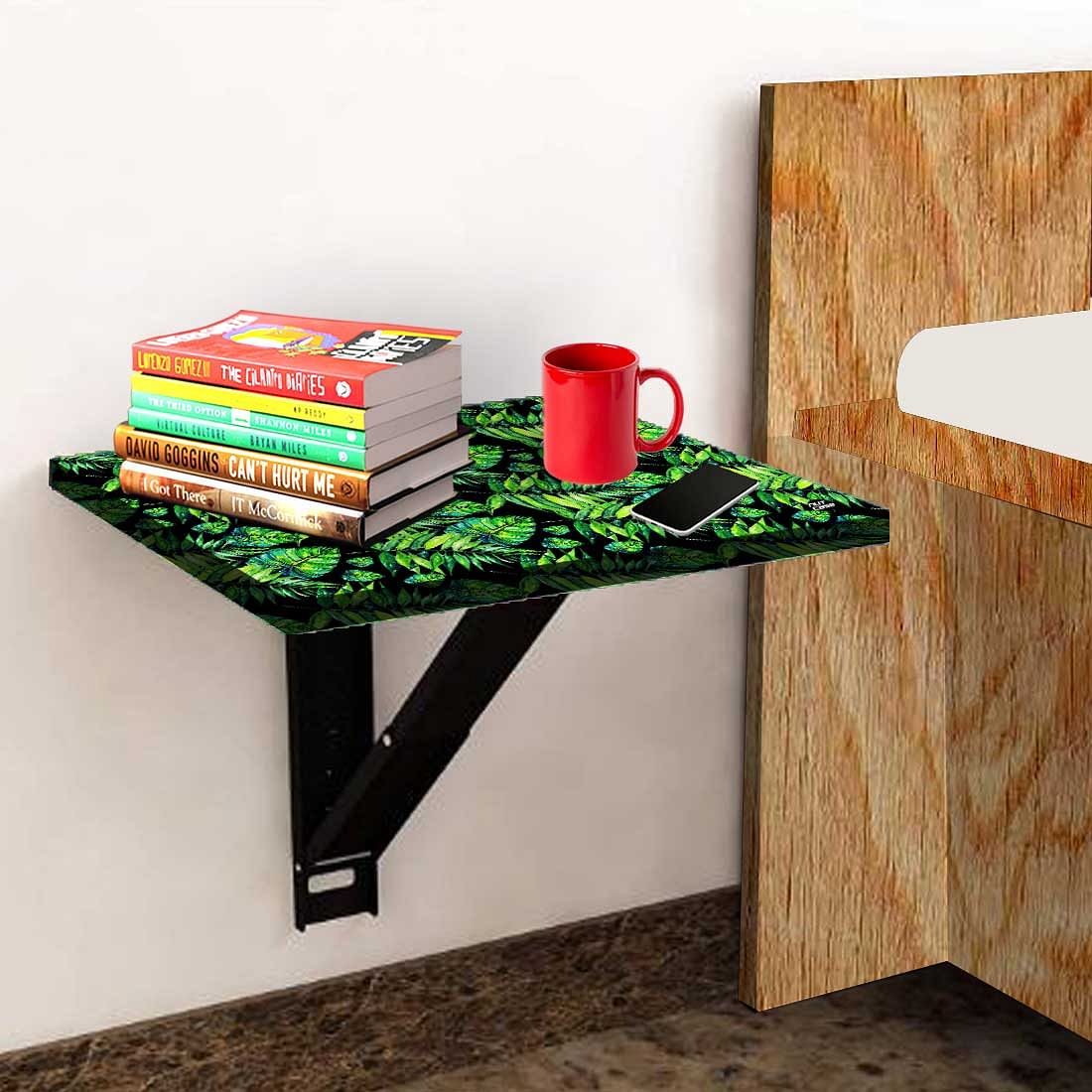 Fold Down Table - Green Tropical - Image 3