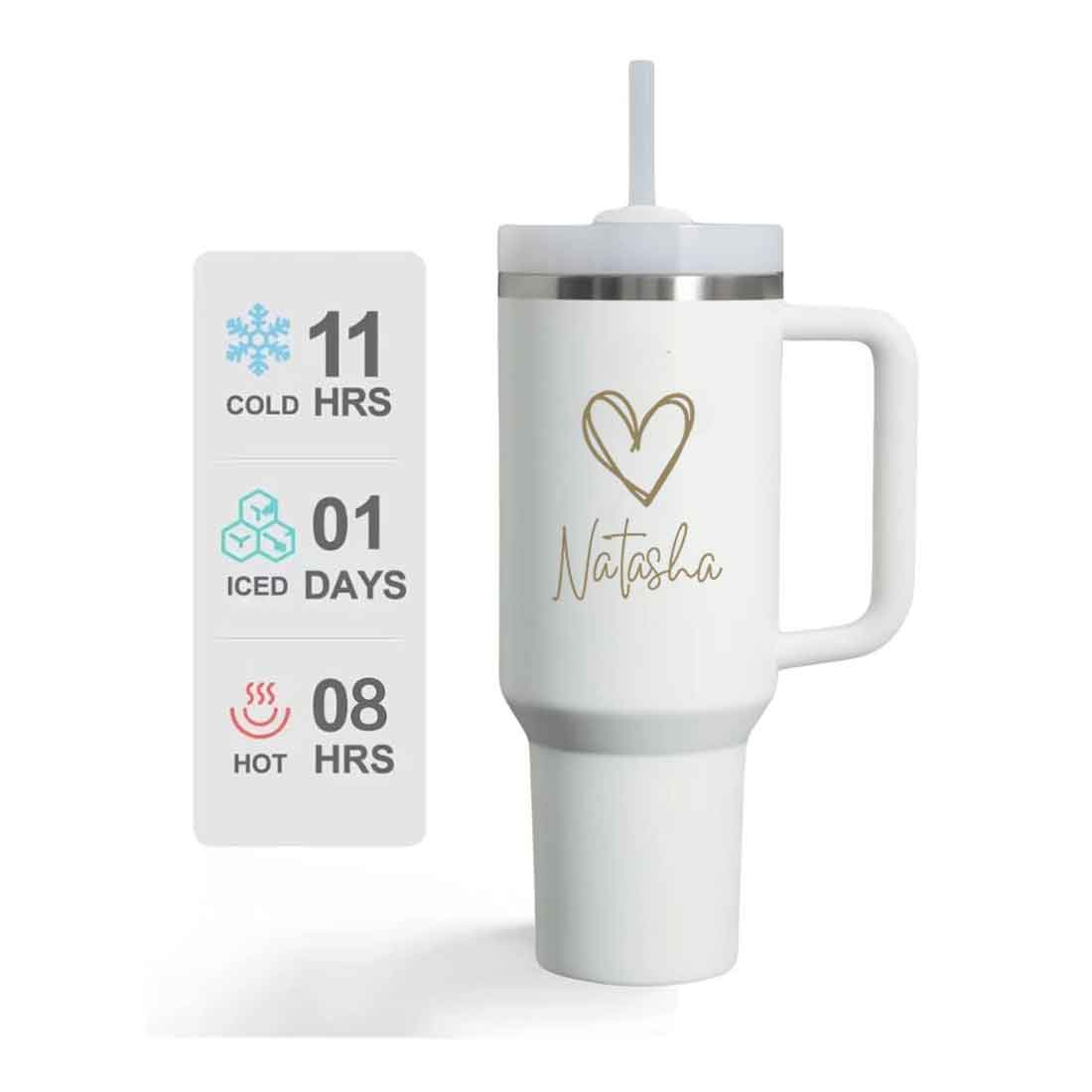 Nutcase Coffee Mug Customised with Heart Large Travel Cups 1200ml - Image 32