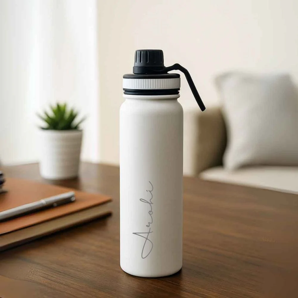 Nutcase Custom Bottle 800ml / 1000ml Double Insulated Water Bottle with Name - Keeps Water Hot/Cold for Hours - Image 10