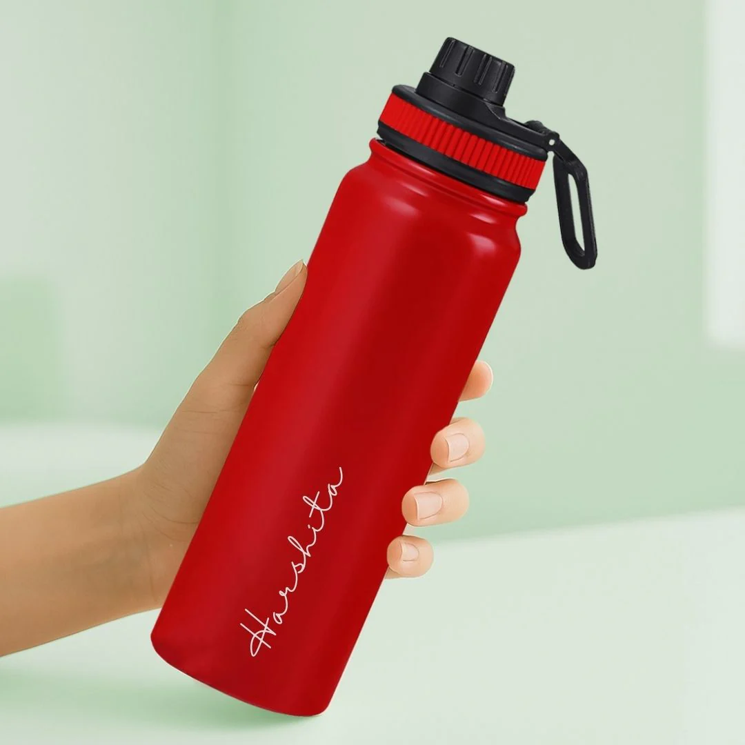 Nutcase Custom Bottle 800ml / 1000ml Double Insulated Water Bottle with Name - Keeps Water Hot/Cold for Hours - Image 36