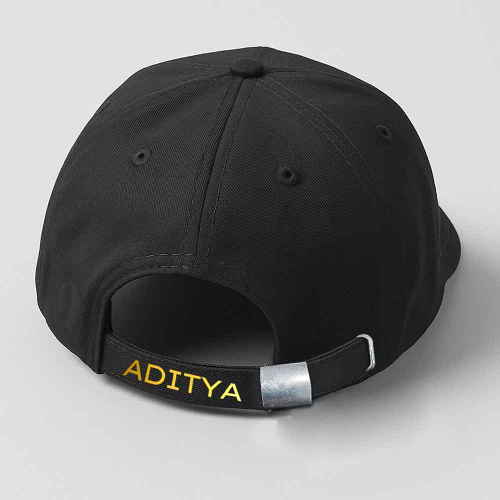 Nutcase Custom Brim Cap for Rappers – Black Hip Hop Swag Caps - Image 7