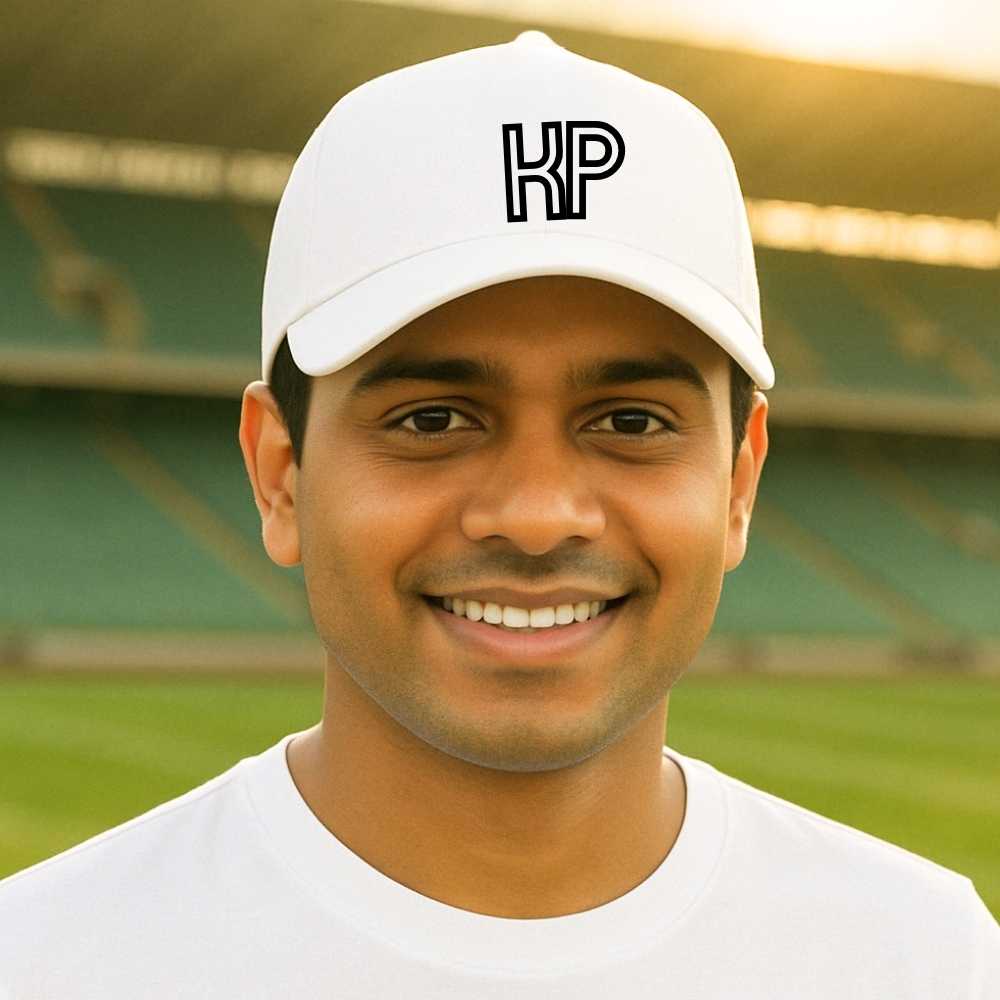 Nutcase Custom Cap with Initial - White Cap - Image 3