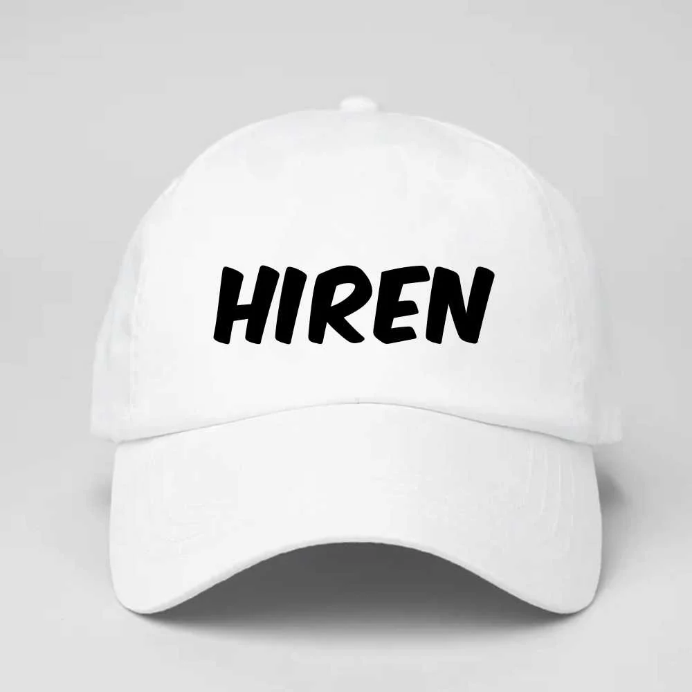 Nutcase Custom Caps with Name - White Cap - Image 4