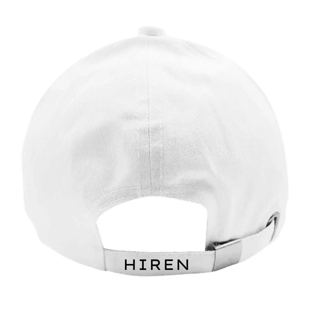 Nutcase Custom Caps with Name - White Cap - Image 5