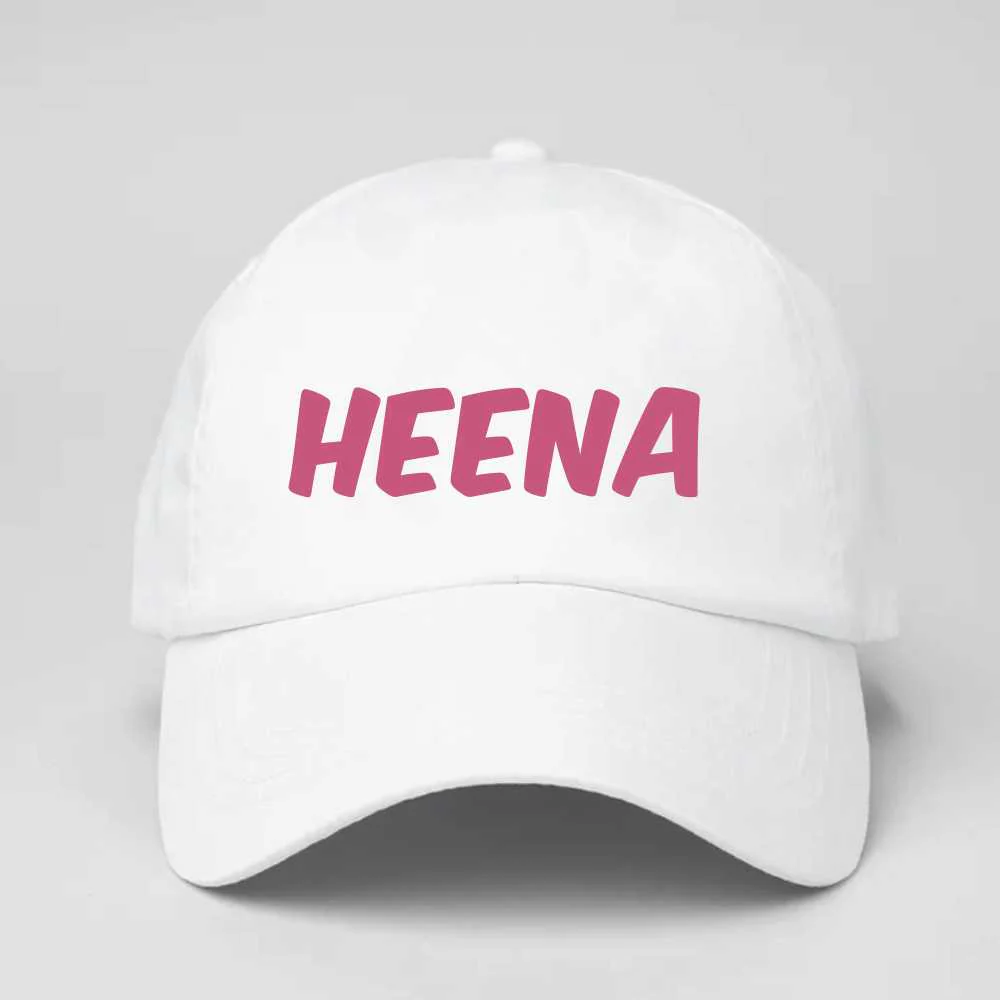 Nutcase Custom Caps with Name - White Cap - Image 8