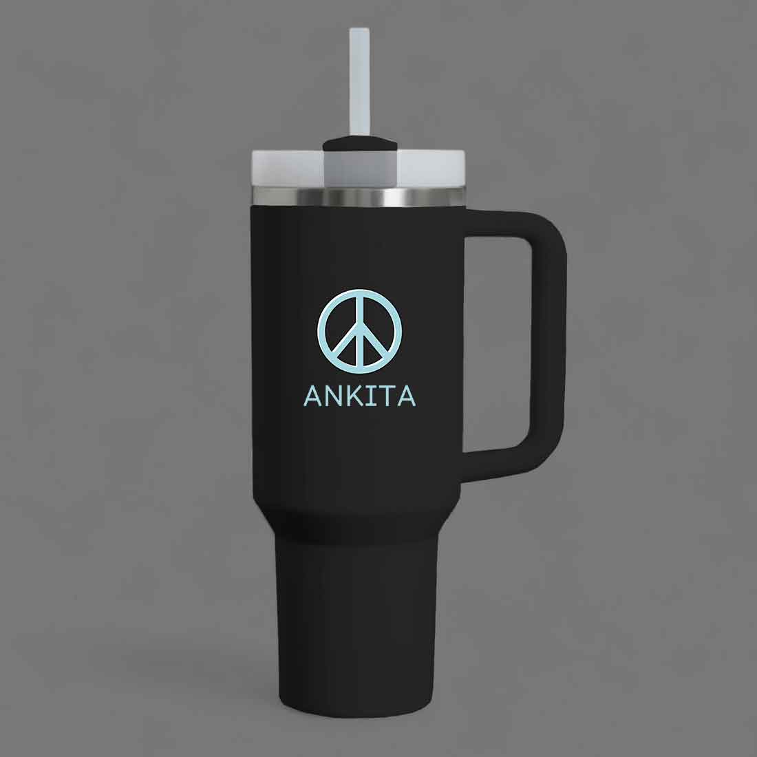 Nutcase Custom Coffee Mug with Name Large Insulated Tumbler 1200ml
