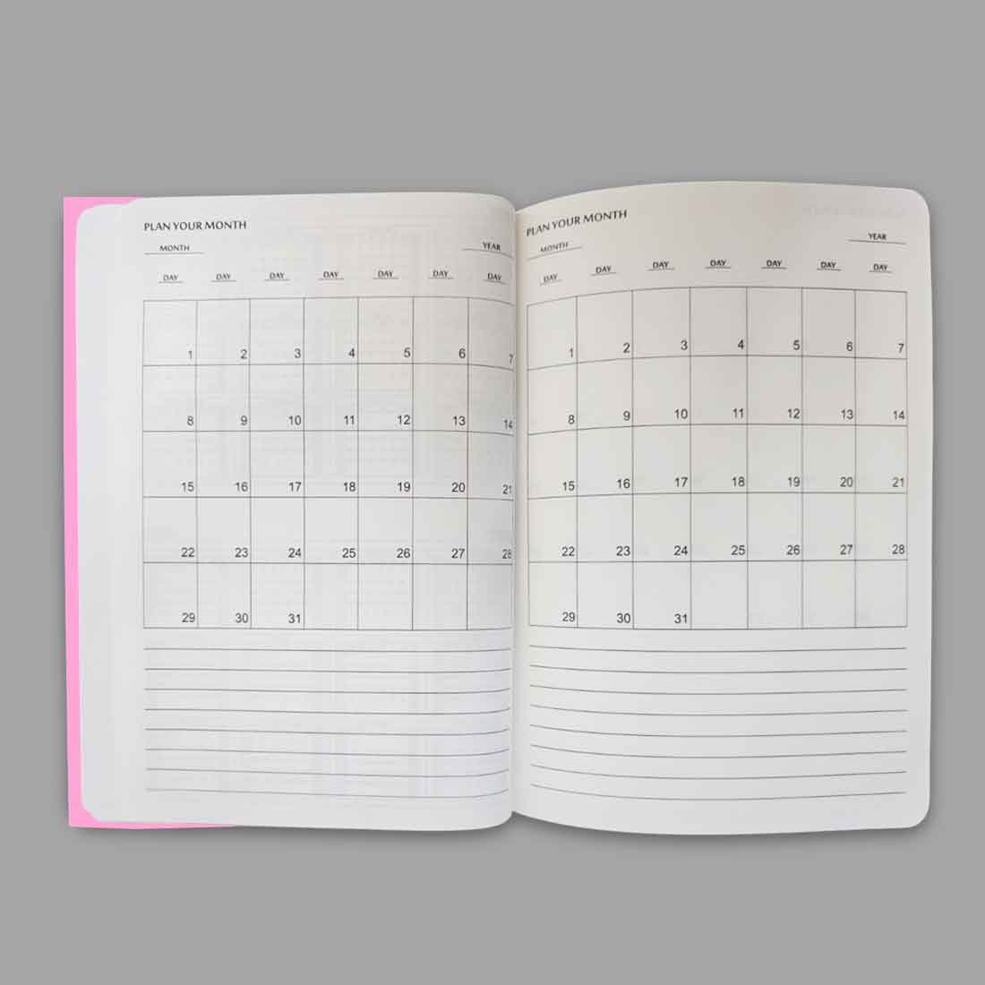 Nutcase Custom Diary with Calendar & Planner - A5 Size Hard Cover Designer Diaries - Image 8