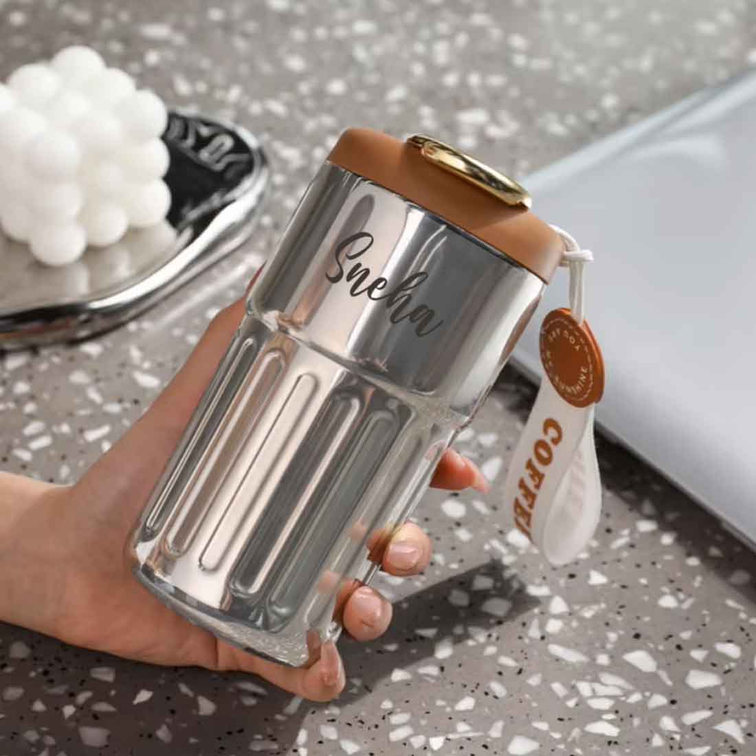 Nutcase Custom Tumbler Thermos with Temperature Display-Made with 304 Stainless Steel-500ml - Image 11