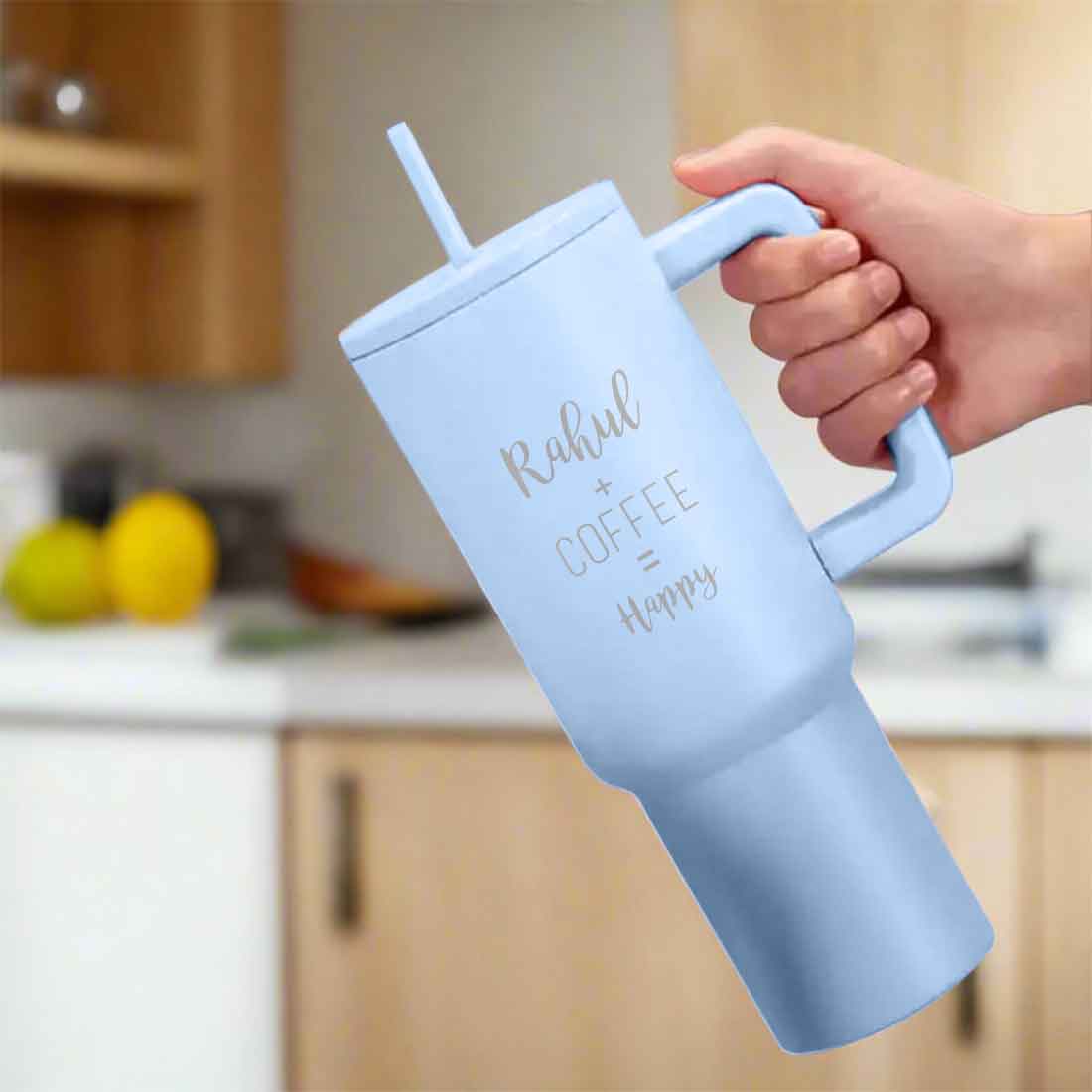 Nutcase Custom Tumbler with Straw and Lid - Large Travel Cups 1200ml - Image 19