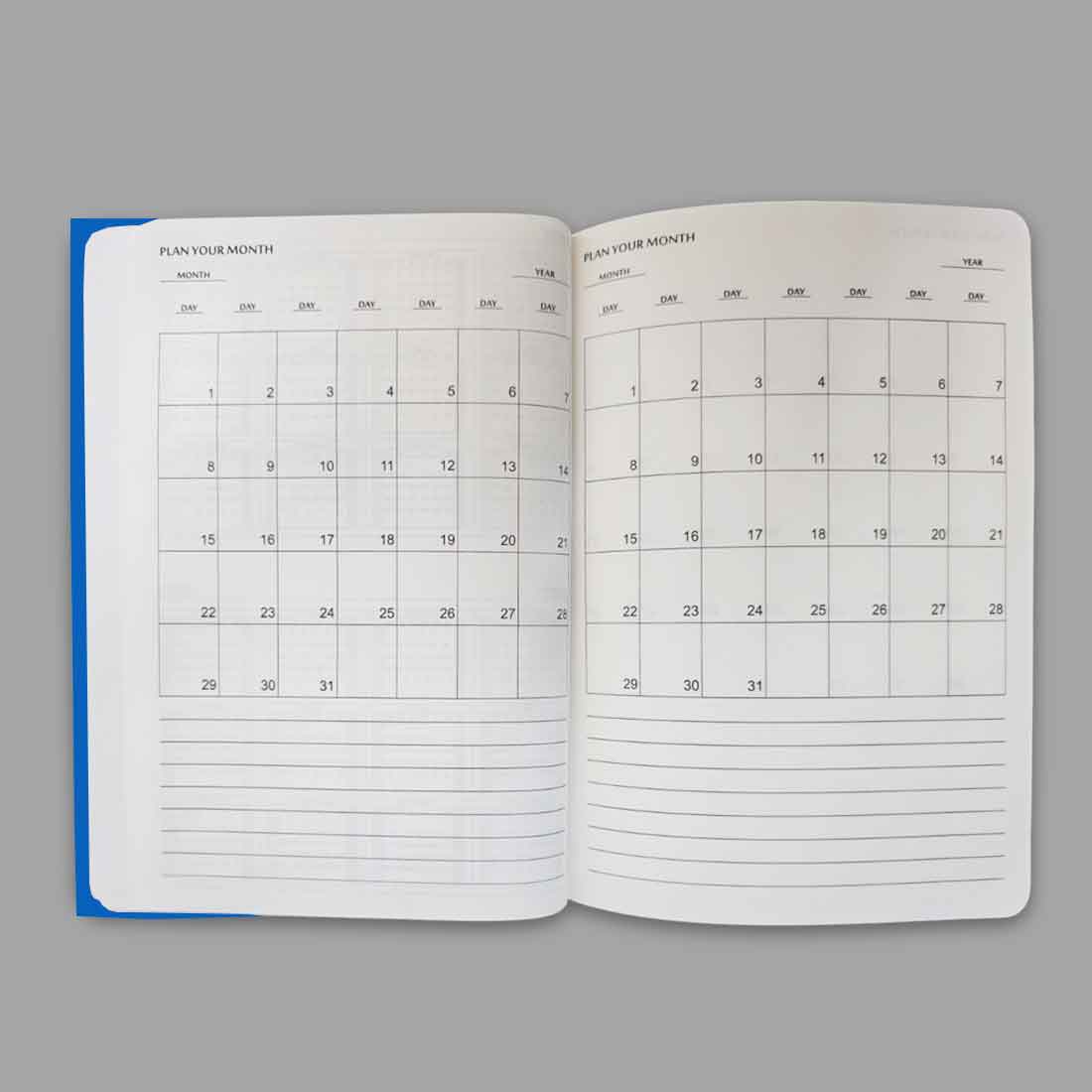 Nutcase Customized Diary with Calendar & Planner - A5 Size Hard Cover, Designer Diaries - Image 4