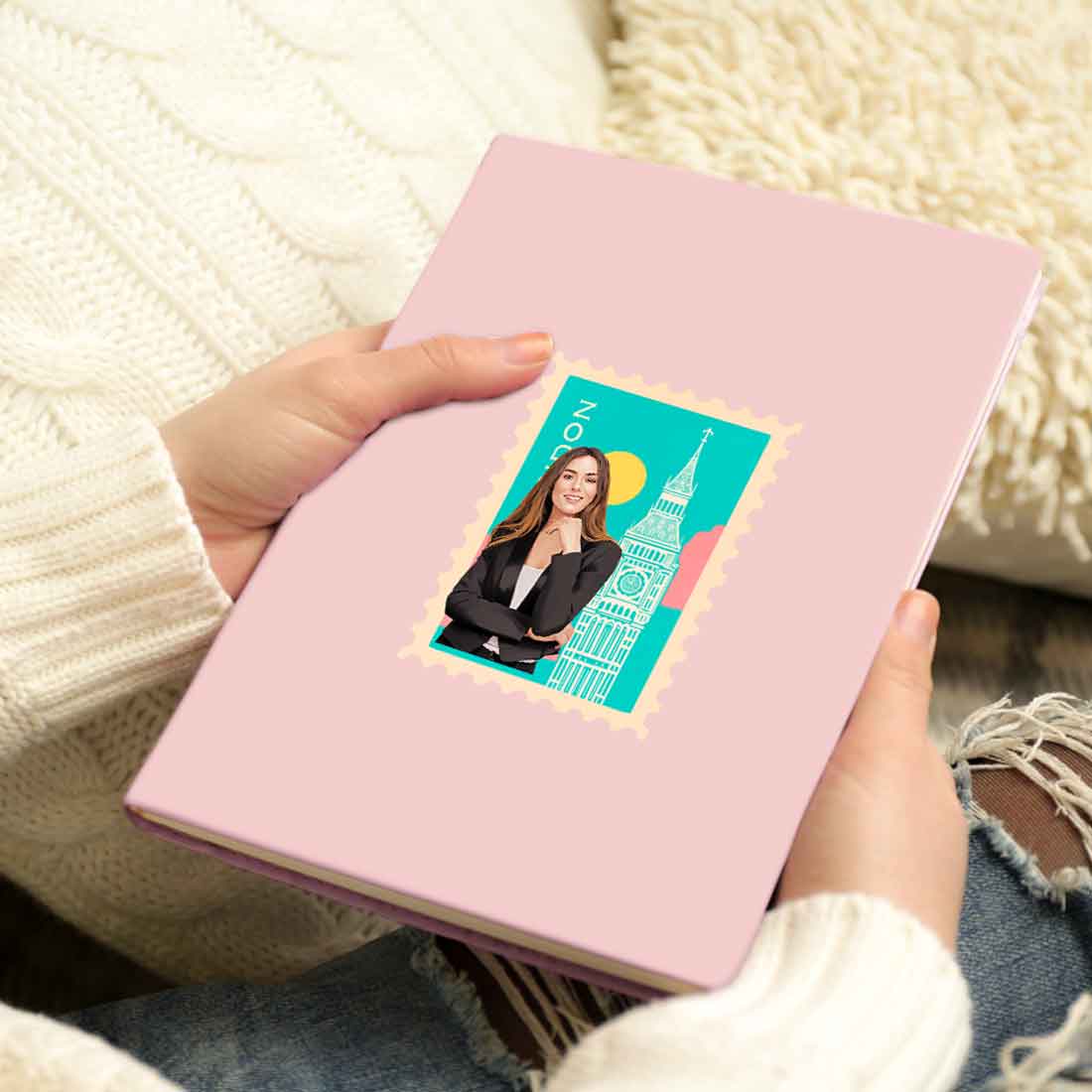 Nutcase Customized Diary with Name and Photo - A5 Size Hard Cover Diaries with Calendar & Planner - Image 2