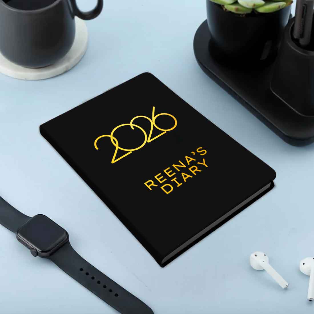 Customized Diary with Name A5 Size with Premium Hard Cover, Calendar & Planner - Image 18