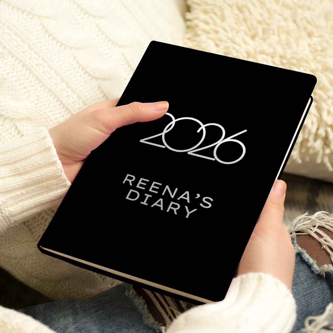 Customized Diary with Name A5 Size with Premium Hard Cover, Calendar & Planner - Image 7