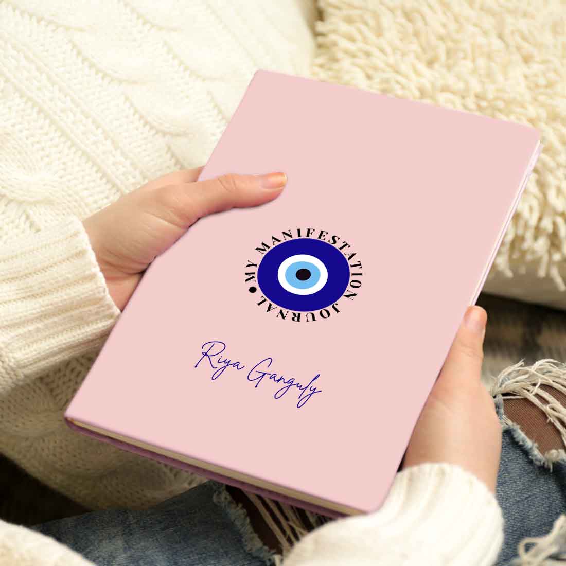 Nutcase Customized Evil Eye Diary - A5 Size Hard Cover Diaries with Calendar & Planner - Image 5