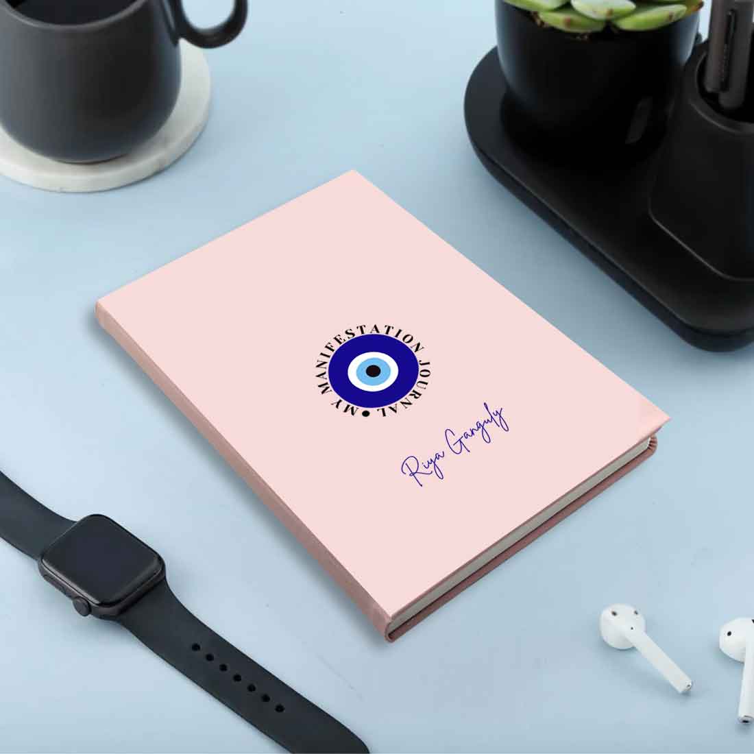 Nutcase Customized Evil Eye Diary - A5 Size Hard Cover Diaries with Calendar & Planner - Image 6