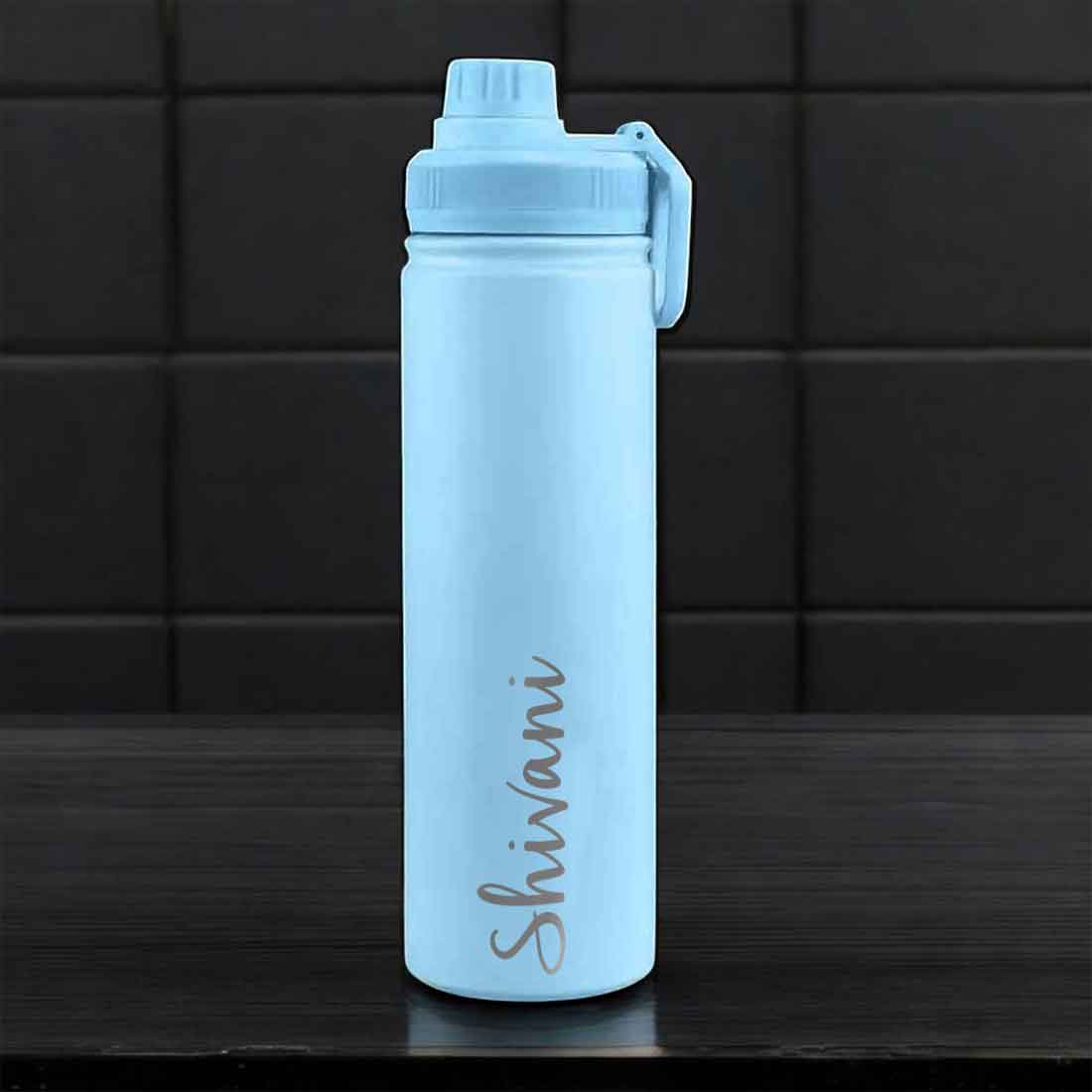 Nutcase Customized Water Bottle with Name 800ml Double Insulated Stainless Steel Bottles - Keeps Water Hot/Cold for Hours - Image 22