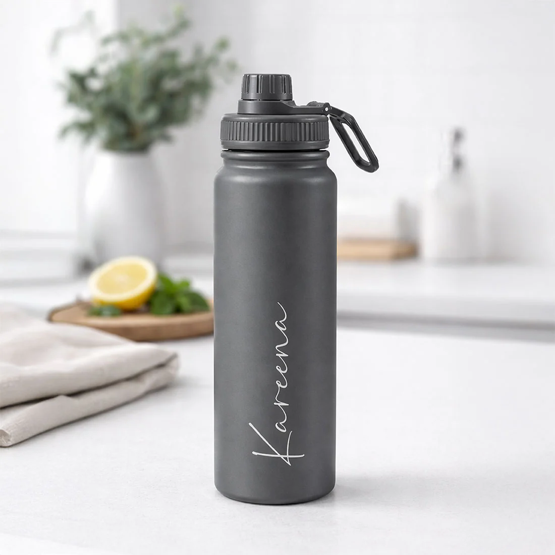 Nutcase Customized Water Bottle with Name 800ml Double Insulated Stainless Steel Bottles - Keeps Water Hot/Cold for Hours - Image 25