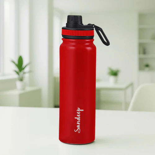Nutcase Customized Water Bottle with Name 800ml Double Insulated Stainless Steel Bottles - Keeps Water Hot/Cold for Hours - Image 32