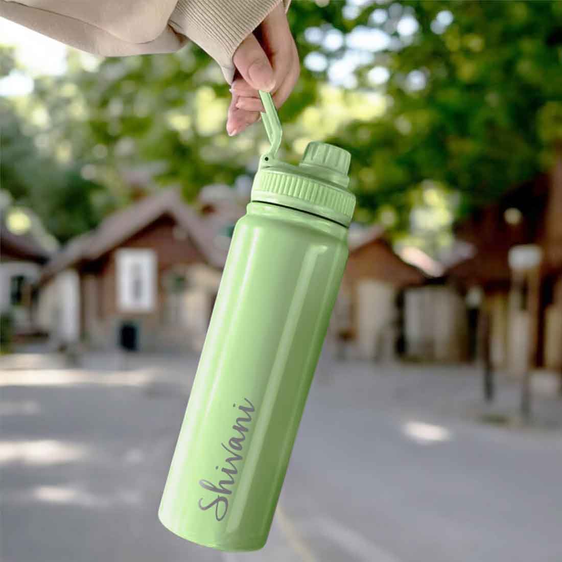 Nutcase Customized Water Bottle with Name 800ml Double Insulated Stainless Steel Bottles - Keeps Water Hot/Cold for Hours - Image 9