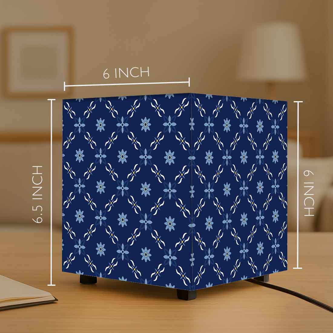 Nutcase Designer Table Lamp for Bedroom – Compact Cube LED Light for Home - Geometric - Image 4