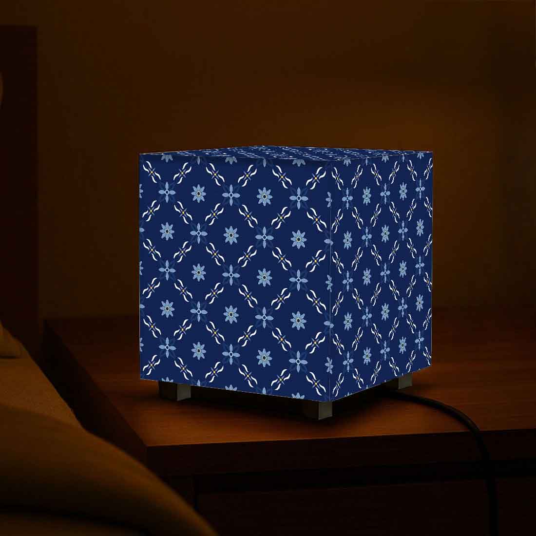 Nutcase Designer Table Lamp for Bedroom – Compact Cube LED Light for Home - Geometric - Image 7