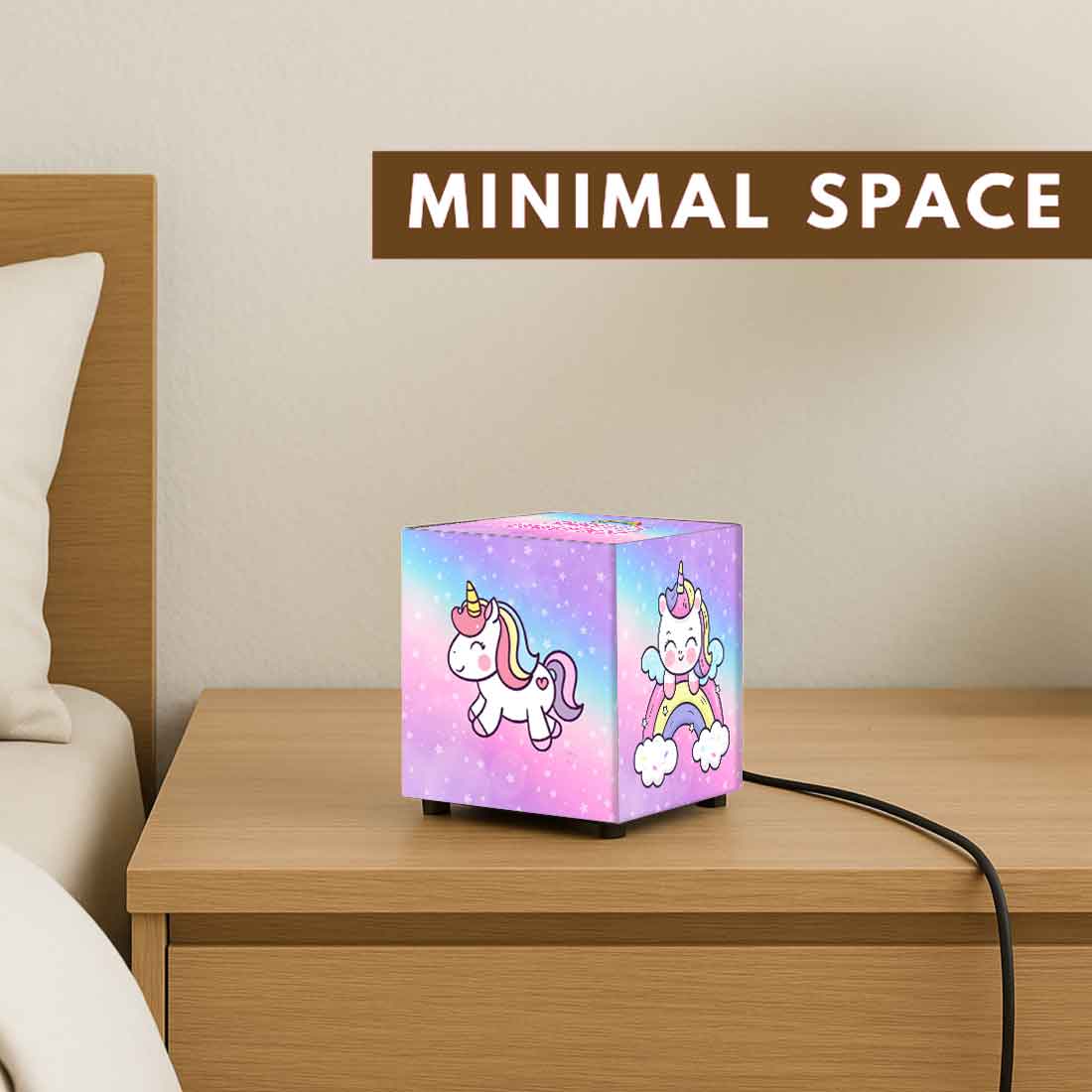 Personalized Unicorn Lamp for Kids – Soft Glow Night Light with Cute Cartoon Design - Image 4