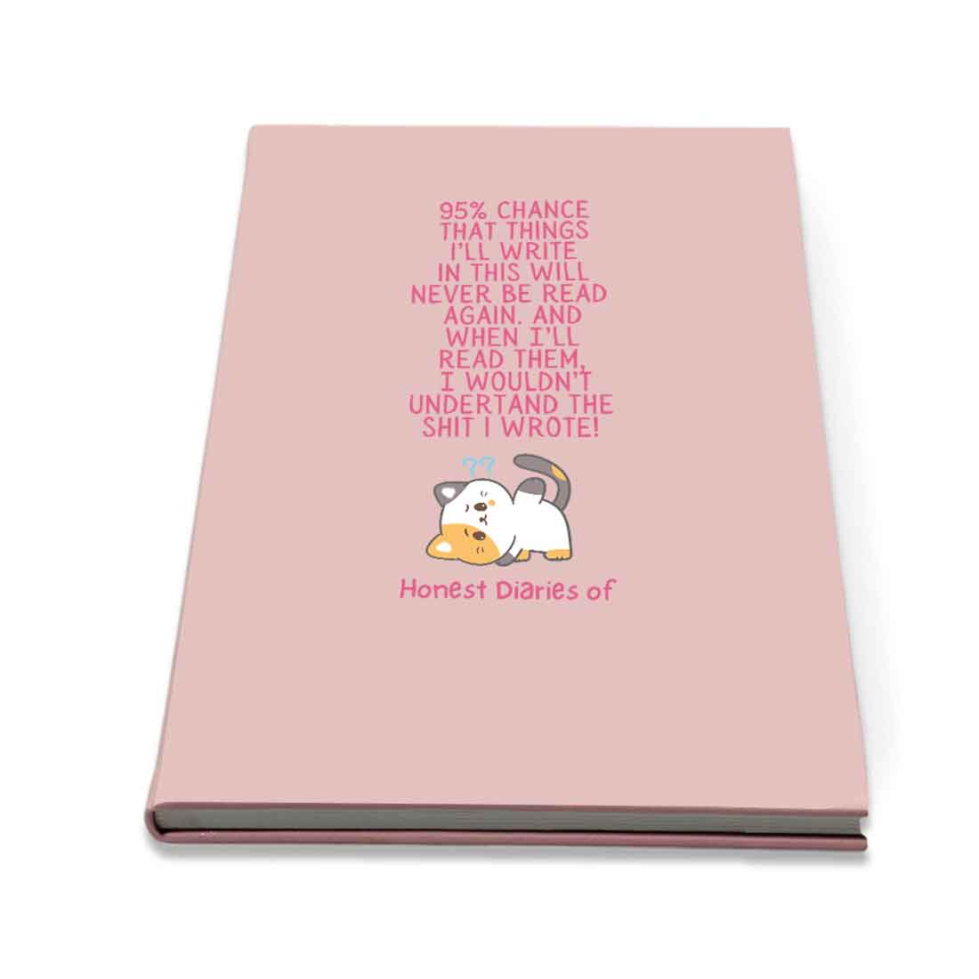 Nutcase Diary Personalized with Name - A5 Size Hard Cover Diaries with Calendar & Planner - Image 4