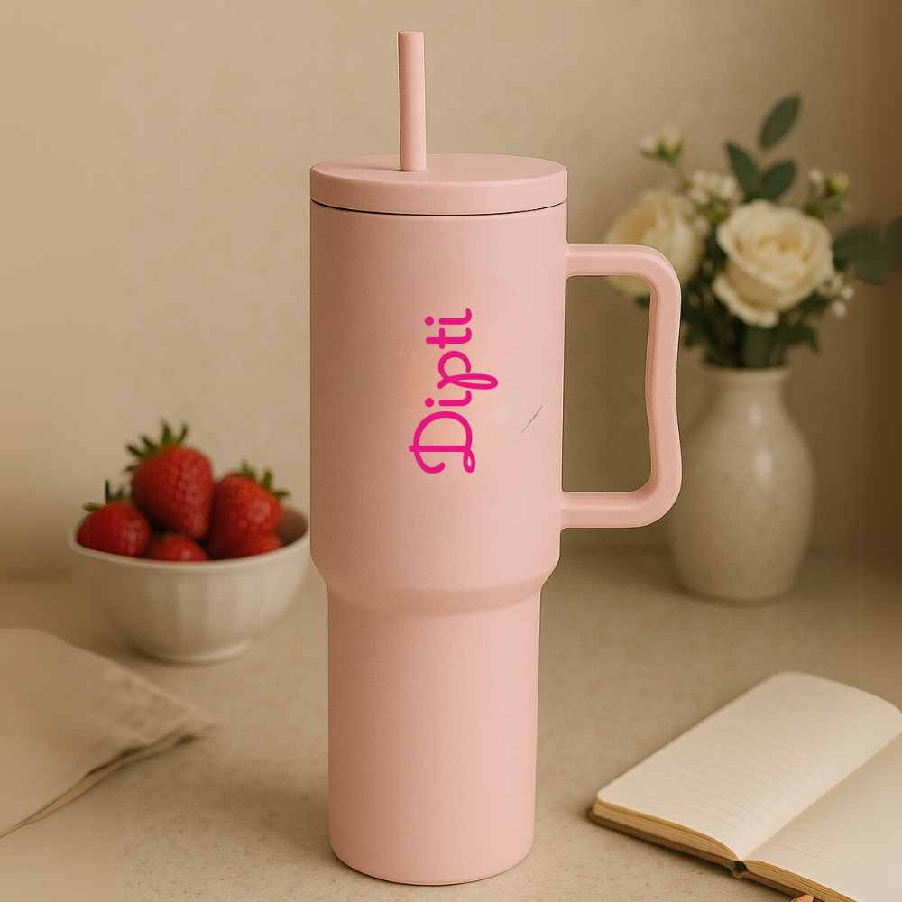 Nutcase Custom Hot and Cold Water Tumbler with Lid and Straw Large Travel Cups 1200ml - Image 27