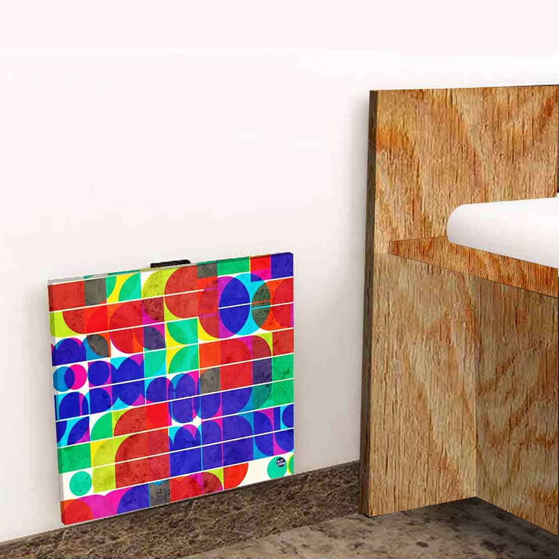 Folding Wall Mount Bedside Table - Beautiful Pattern - Image 8