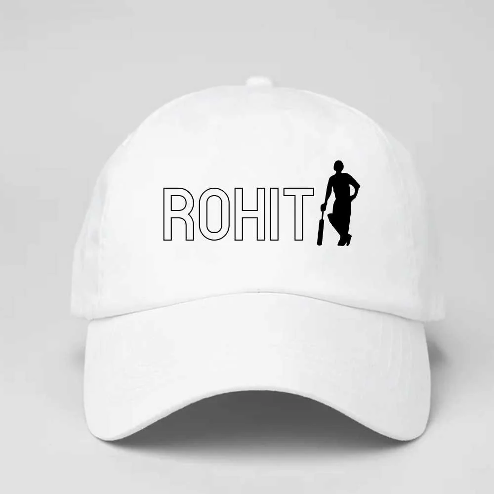 Nutcase Mens White Cap - Personalized Name on White Caps - Cricket - Image 3