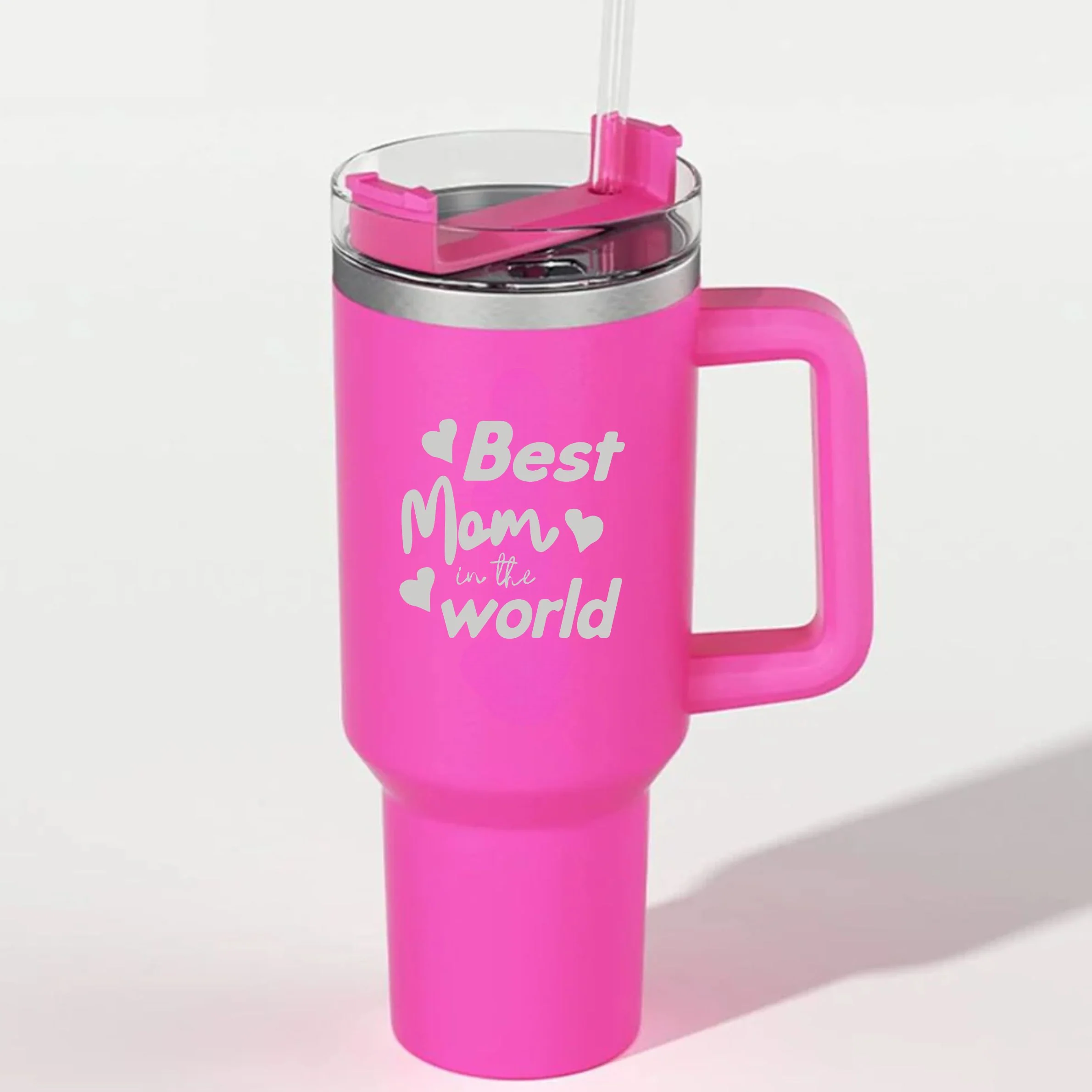 Gift for Mom – Mother’s Day Engraved Water Bottle | 1200ml Cold Tumbler Flask with Handle - Image 21