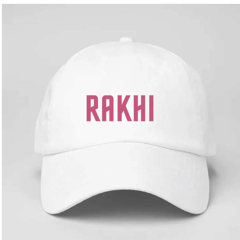 Nutcase Name on Cap - Customized White Cap - Image 2