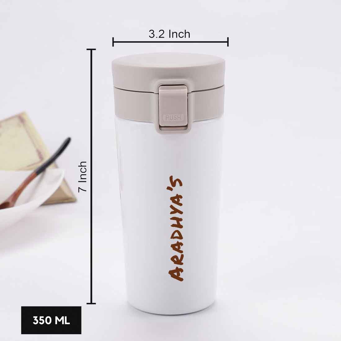 Nutcase Personalised Coffee Flask BPA Free-380ml Insulated Coffee Tumbler - Image 4