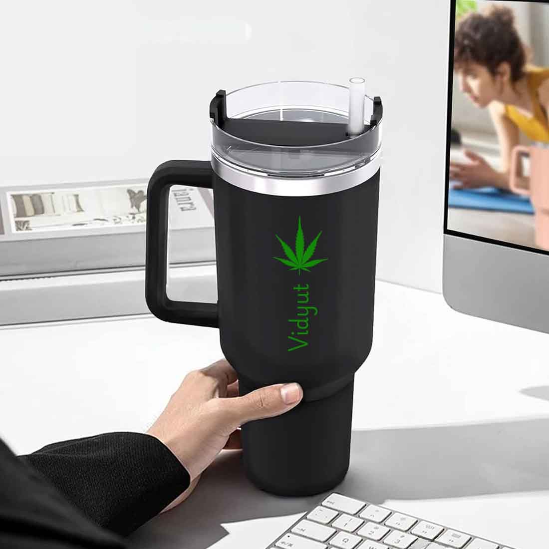 Nutcase Personalised Coffee Travel Mugs Insulated 1200ml - Image 2