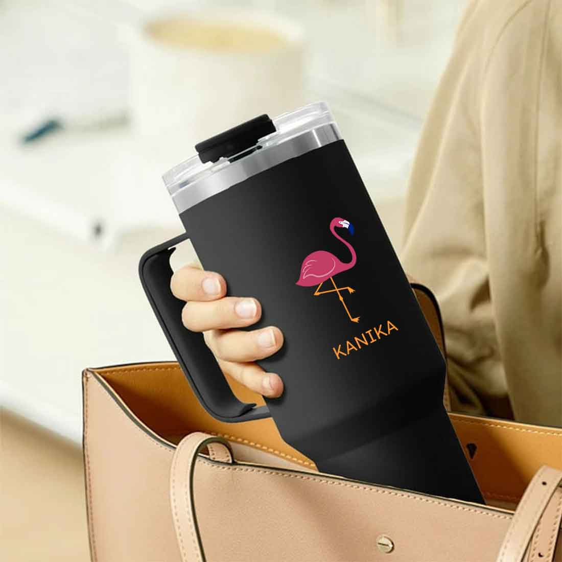 Nutcase Personalised Coffee Tumbler Large Insulated Travel Mug 1200ml - Image 3