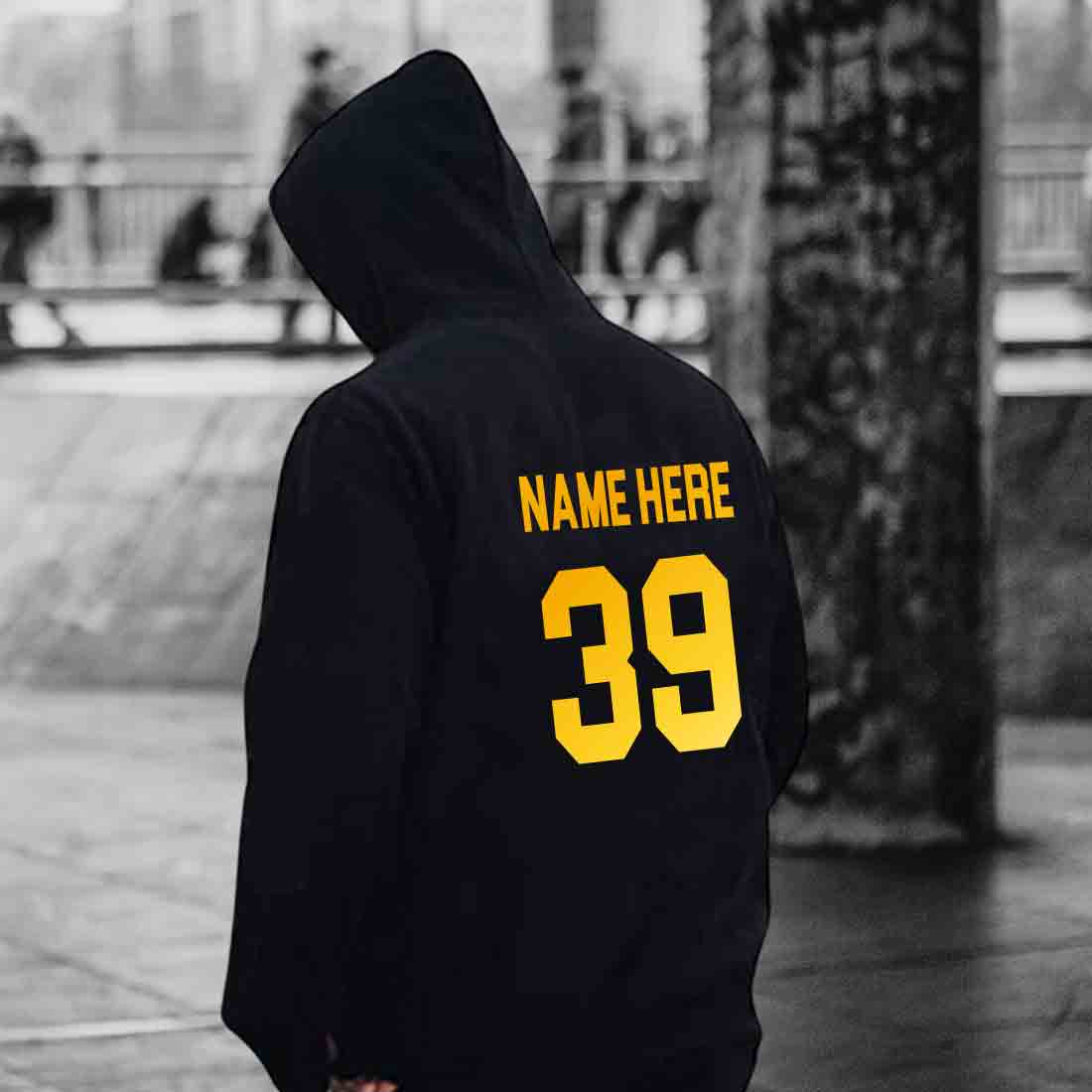 Nutcase Personalized Sweatshirts Hoodies Unisex-Name Number - Image 3