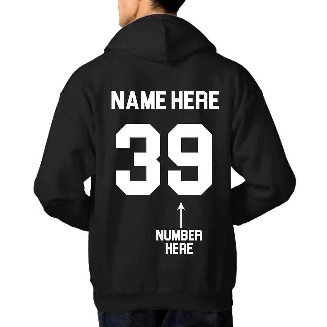 Nutcase Personalized Sweatshirts Hoodies Unisex-Name Number - Image 7