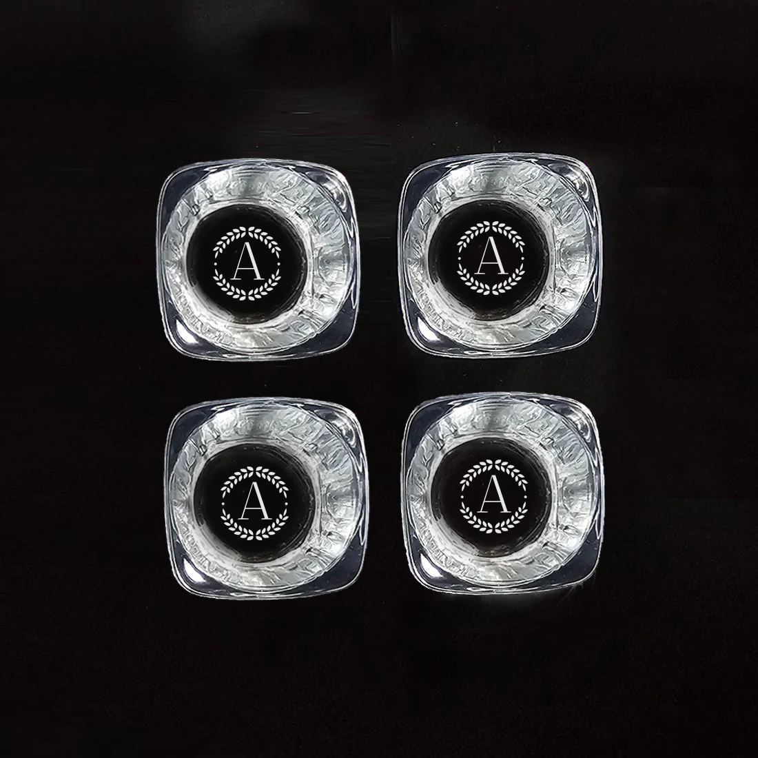 Nutcase Personalised Shot Glasses Engraved Initial - Image 3