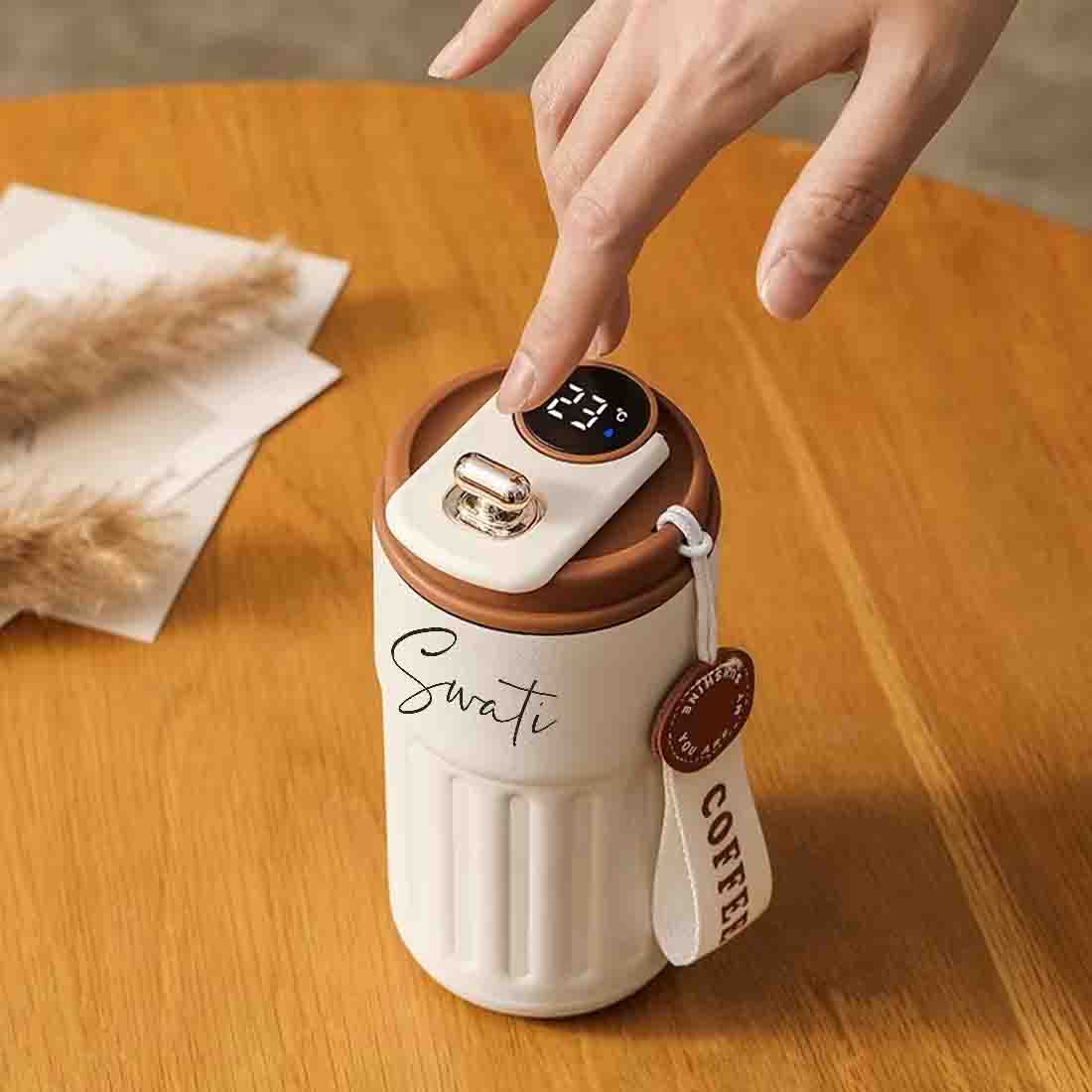 Nutcase Personalised Tumbler with Temperature Display-Made with 304 Stainless Steel-500ml - Image 18