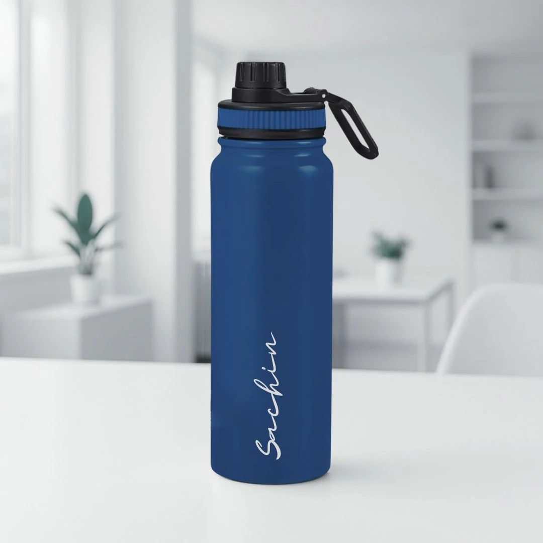 Nutcase Personalised Water Bottle 800ml Double Insulated Bottles with Name - Keeps Water Hot/Cold for Hours - Image 7