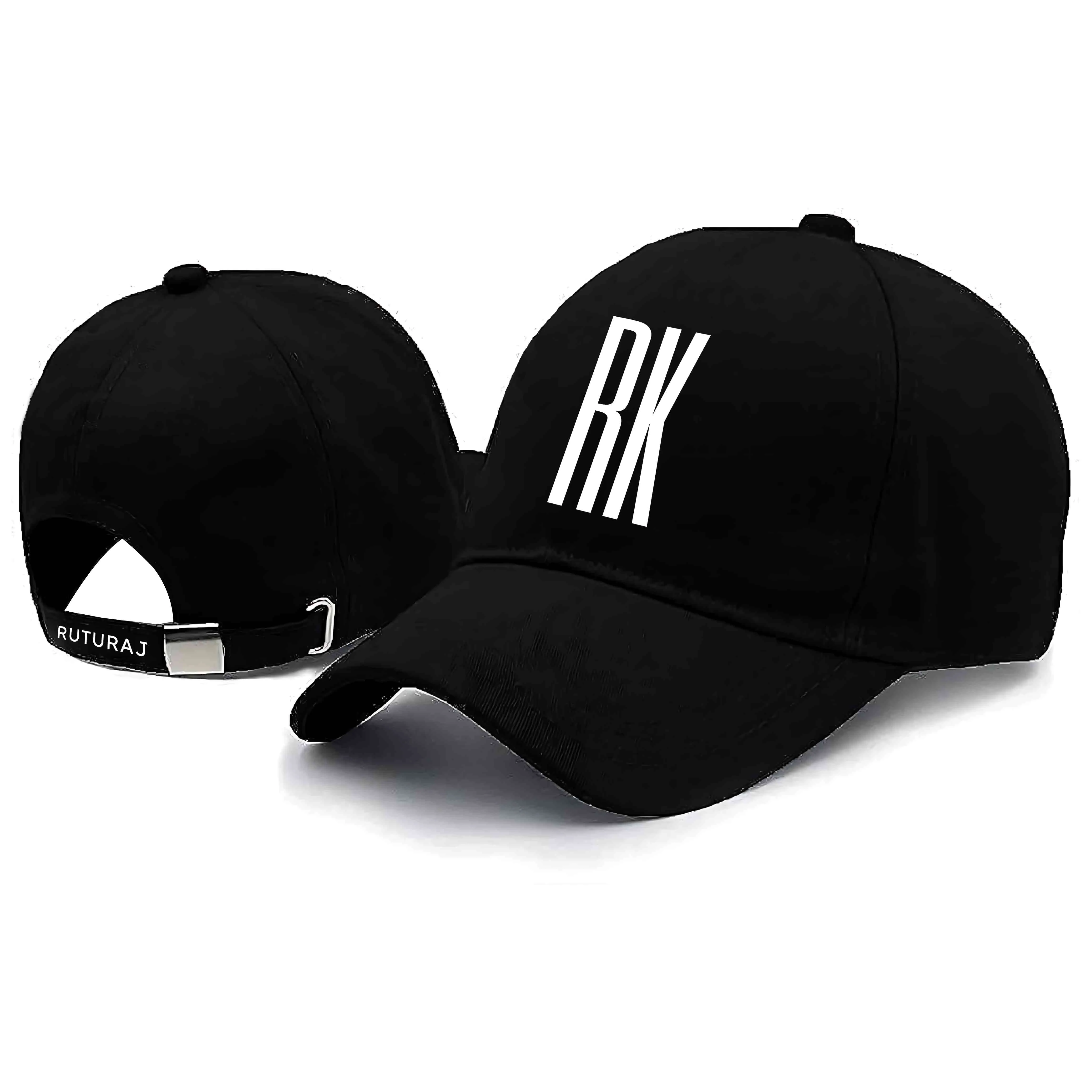 Nutcase Personalized Cap with Name - Black Cap - Image 3