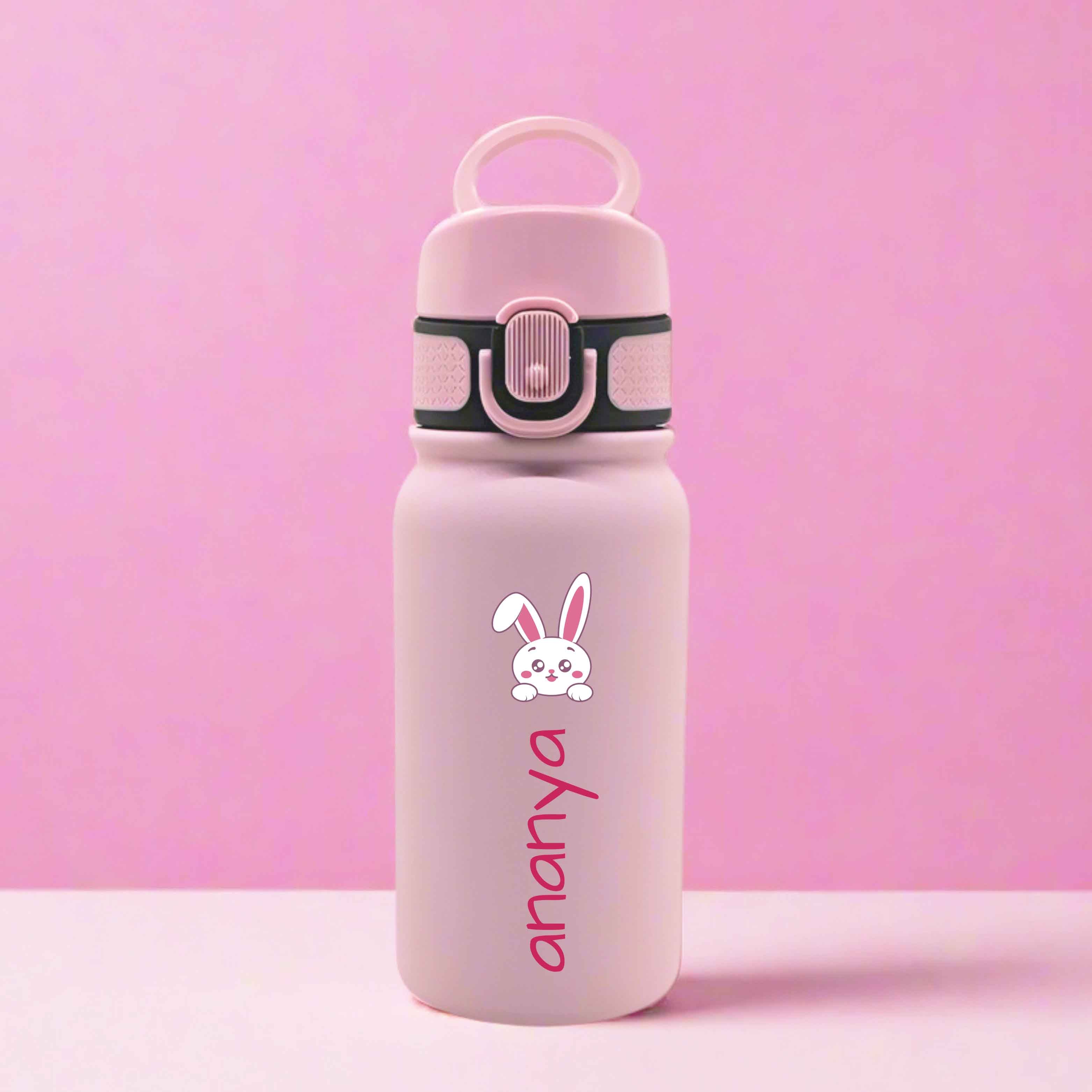 Nutcase Personalized Childrens Stainless Steel Water Bottle – BPA-Free, Insulated Bottle with Spill-Proof Design - Image 9