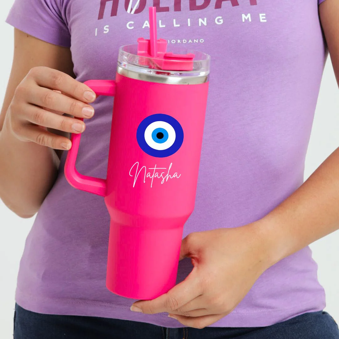 Nutcase Thermal Insulated Travel Mug with Name-1200ml Coffee Tumbler - Image 7