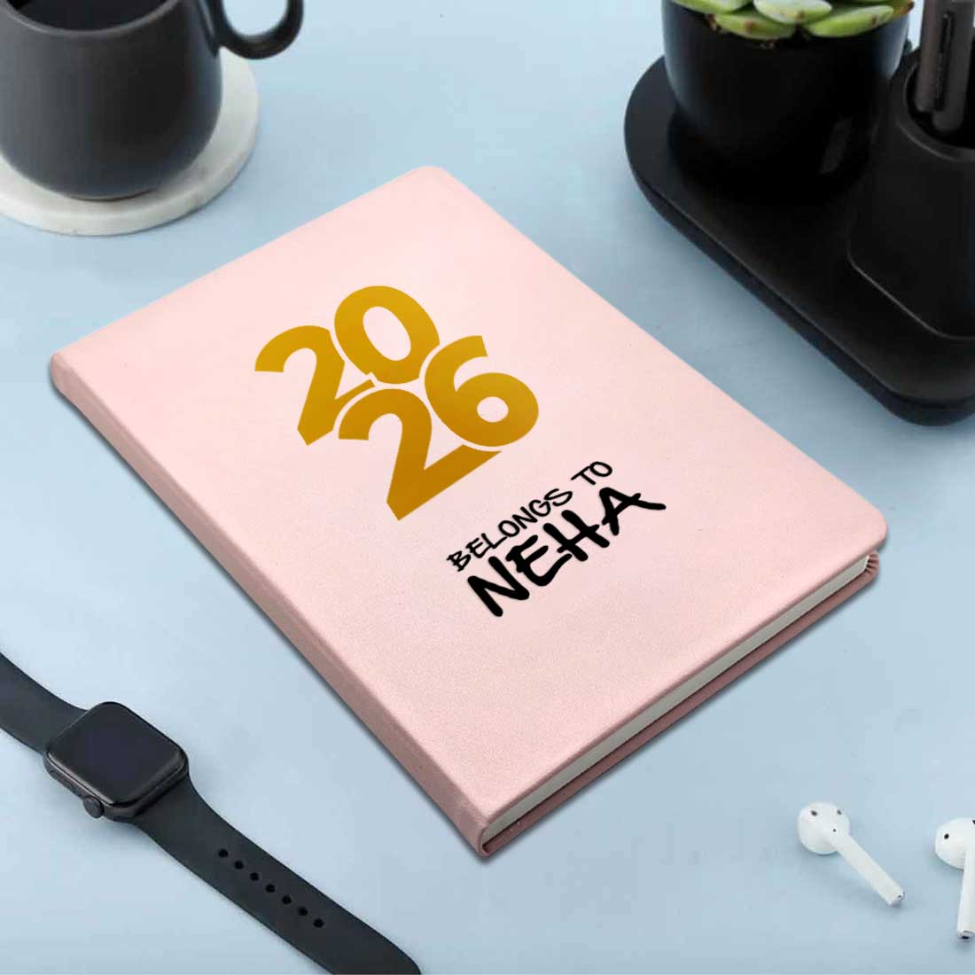 Nutcase Personalized Diary for Women with Premium Hard Cover, Calendar & Planner - Image 2